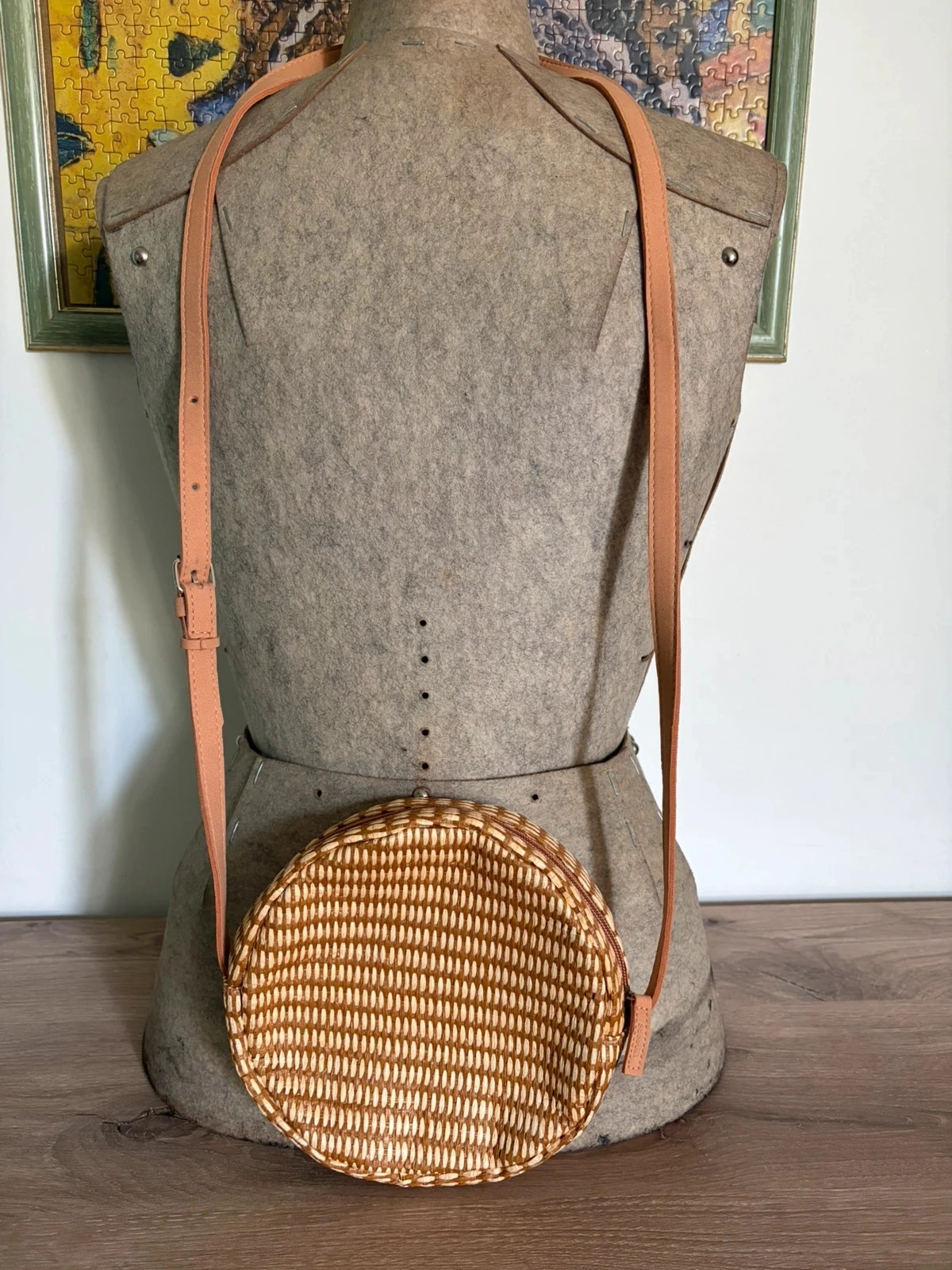Petit sac à main rond